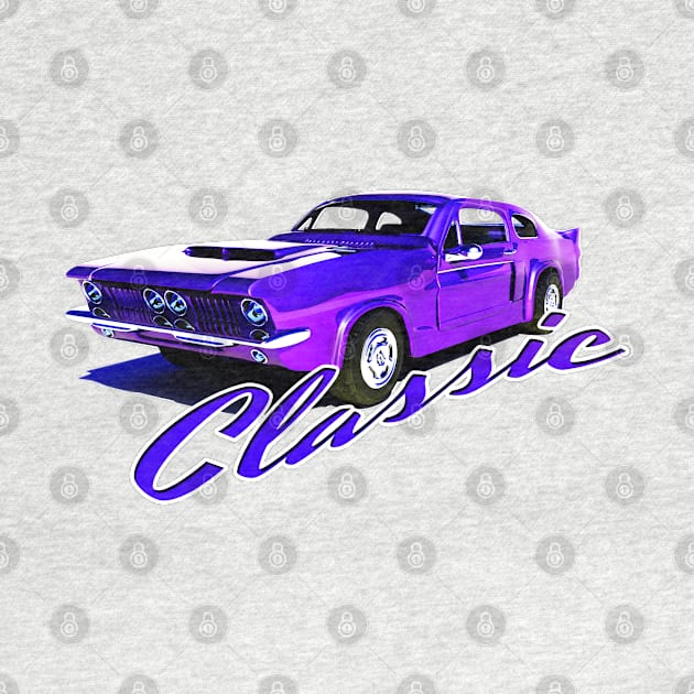 Purple Classic Car by TheBlueNinja